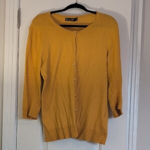 Zara Mustard Yellow Women's Sweater